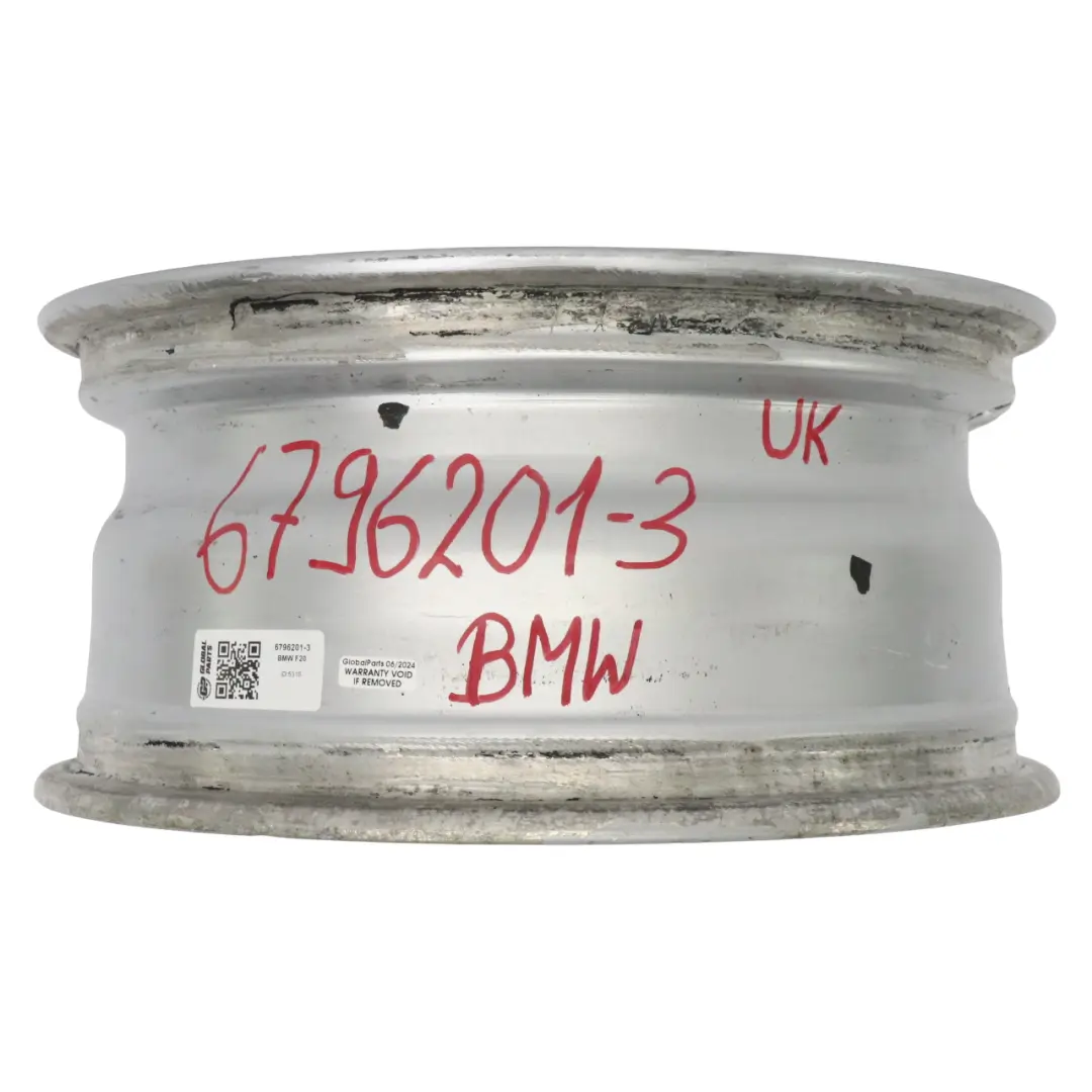 Alloy Rim Star Spoke 377 16" ET:40 7J to Wheel BMW F20 F21 F22 F23 Silver with Part number 6796201 Wheel BMW F20 F21 F22 F23 Silver Alloy Rim Star Spoke 377 16" ET:40 7J - SKU 6796201-3 - Part number 6796201