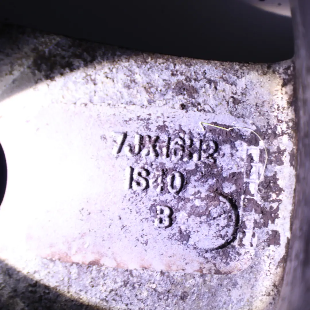 Alloy Rim Star Spoke 377 16" ET:40 7J to Wheel BMW F20 F21 F22 F23 Silver with Part number 6796201 Wheel BMW F20 F21 F22 F23 Silver Alloy Rim Star Spoke 377 16" ET:40 7J - SKU 6796201-3 - Part number 6796201