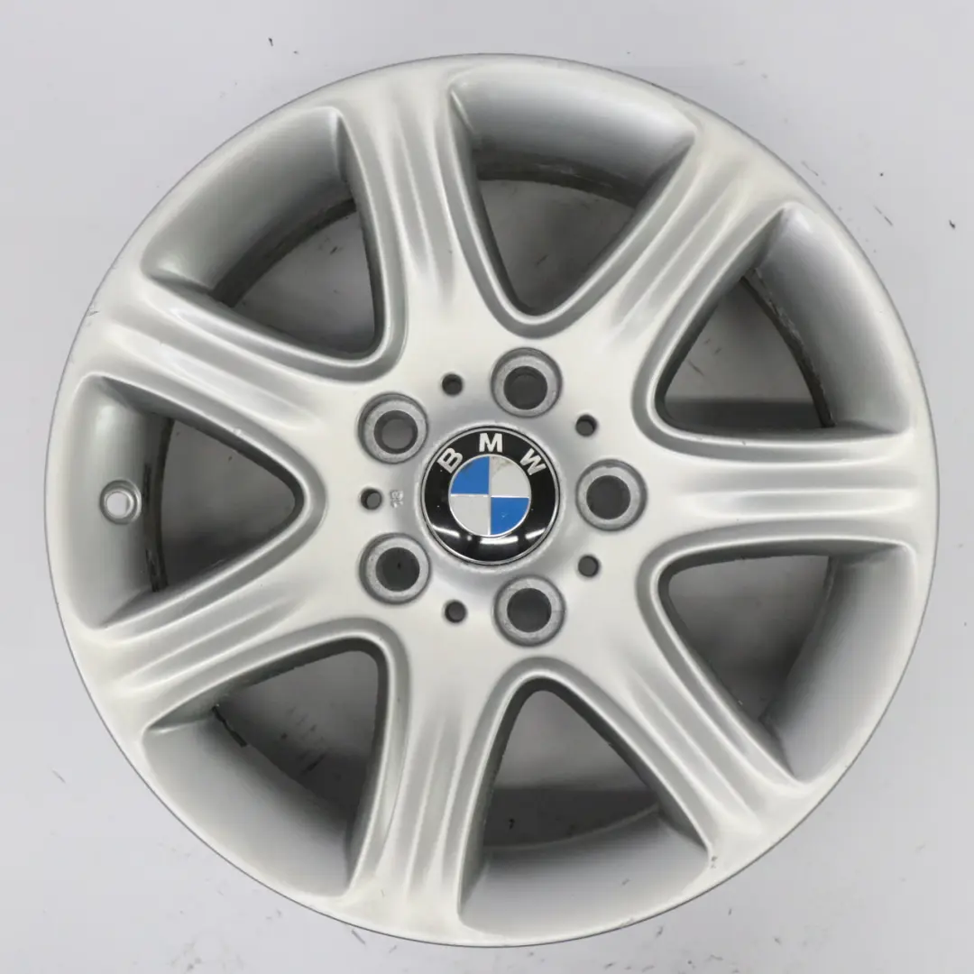 Wheel BMW F20 F21 F22 F23 Silver Alloy Rim Star Spoke 377 16" ET:40 7J - SKU 6796201-3 - Part number 6796201