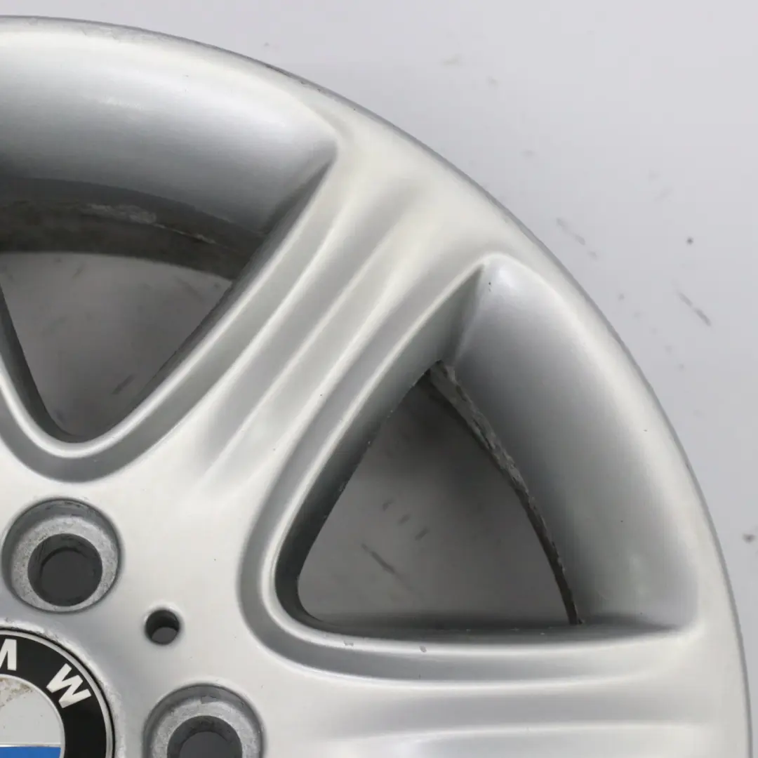 Wheel BMW F20 F21 F22 F23 Silver Alloy Rim Star Spoke 377 16" ET:40 7J - SKU 6796201-3 - Part number 6796201