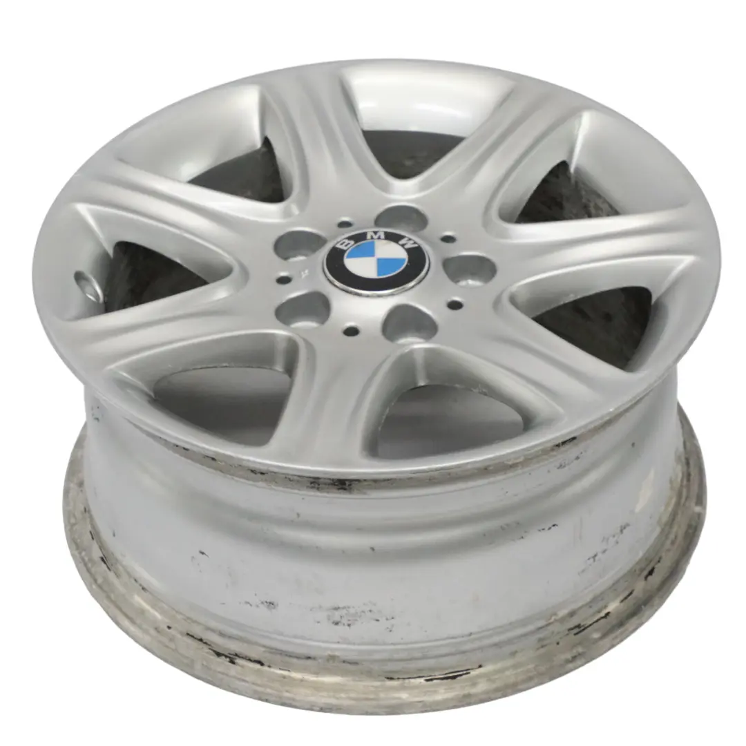 Wheel BMW F20 F21 F22 F23 Silver Alloy Rim Star Spoke 377 16" ET:40 7J - SKU 6796201-3 - Part number 6796201