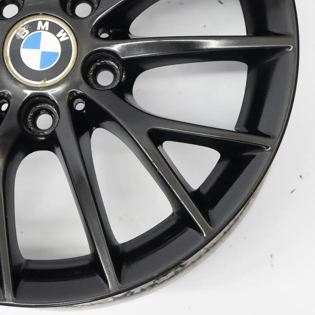 BMW F20 F21 F22 F23 Jante Alliage Noir 17" 7J ET:40 Y-Spoke 380 - SKU 6796205-5 - Numéro de pièce 6796205