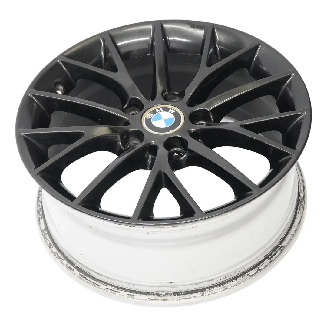 BMW F20 F21 F22 F23 Jante Alliage Noir 17" 7J ET:40 Y-Spoke 380 - SKU 6796205-5 - Numéro de pièce 6796205