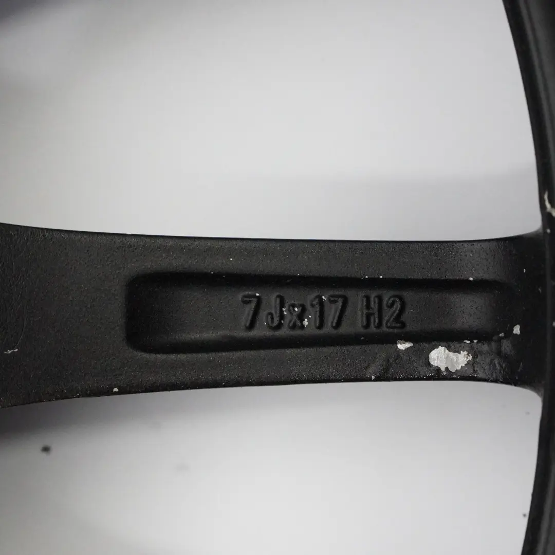 BMW F20 F21 F22 F23 Llanta de aleación negra 17" 7J ET:40 Y-Spoke 380 - SKU 6796205-6 - Número de pieza 6796205