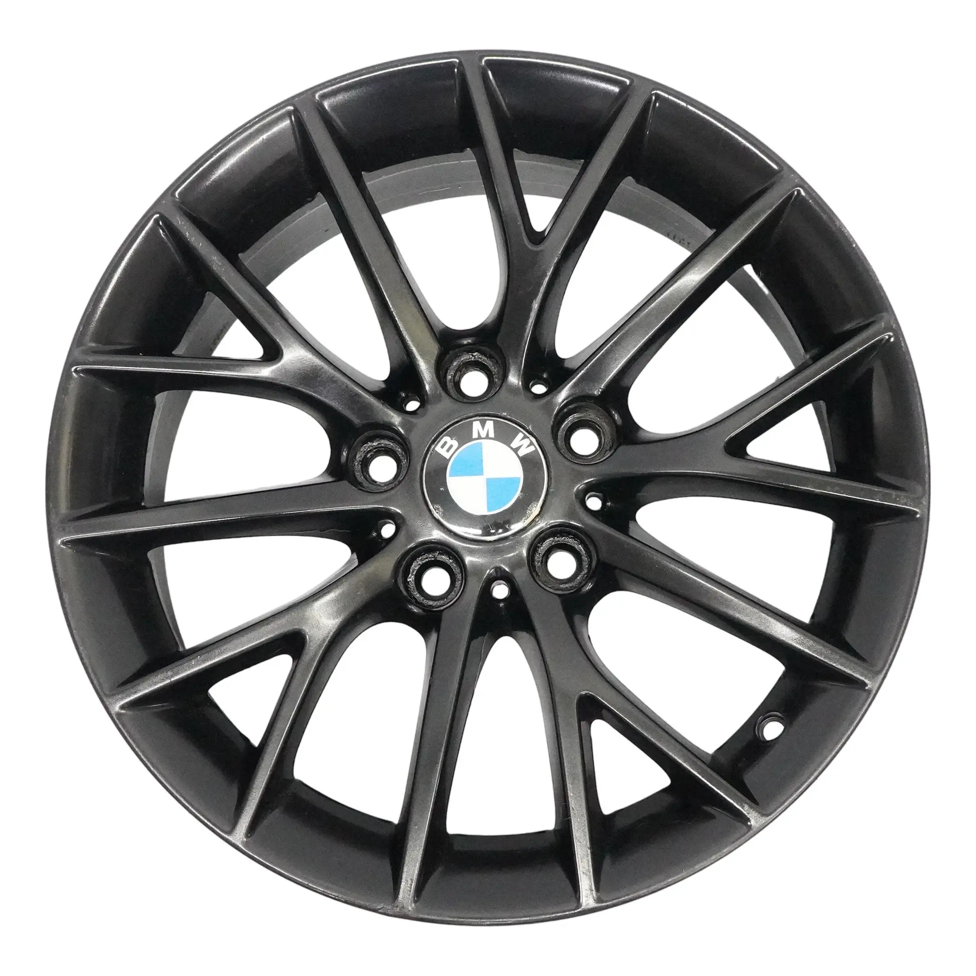 BMW F20 F21 F22 F23 Llanta de aleación negra 17" 7J ET:40 Y-Spoke 380 6796205