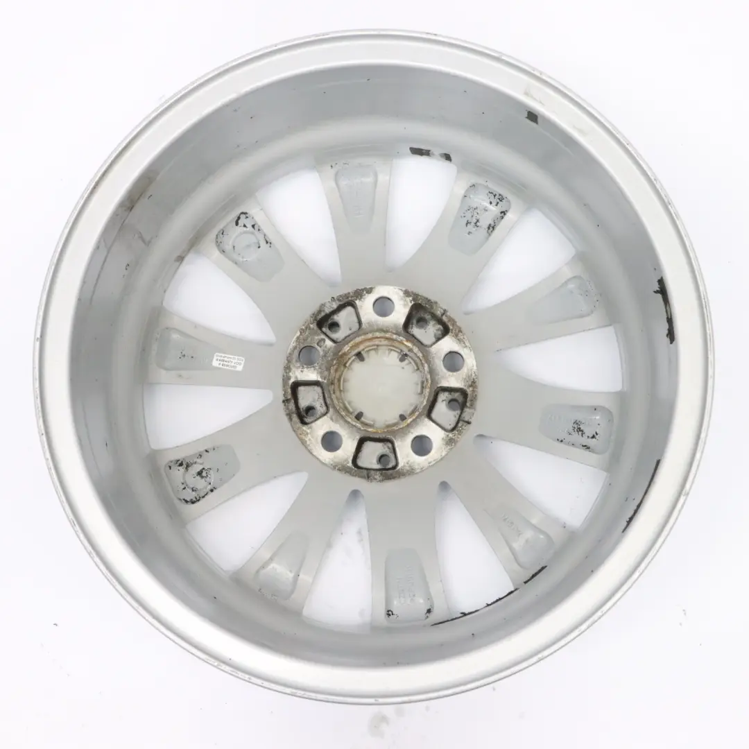 Alloy Wheel Rim 17" V Spoke 413 7,5J ET:37 to BMW F30 F31 F32 Silver with Part number 6796240 BMW F30 F31 F32 Silver Alloy Wheel Rim 17" V Spoke 413 7,5J ET:37 - SKU 6796240-1 - Part number 6796240