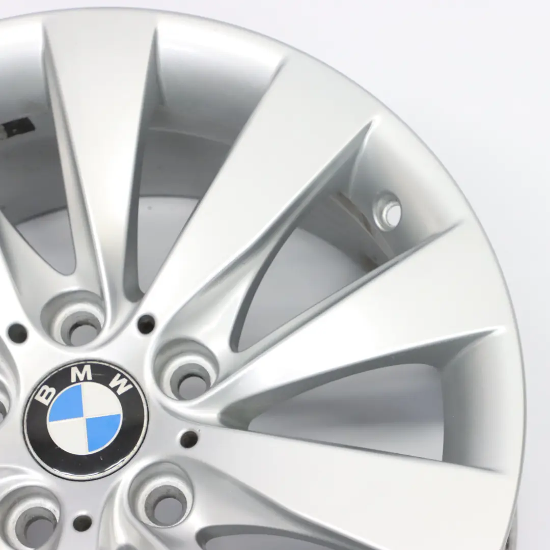 BMW F30 F31 F32 Silver Alloy Wheel Rim 17" V Spoke 413 7,5J ET:37 - SKU 6796240-1 - Part number 6796240