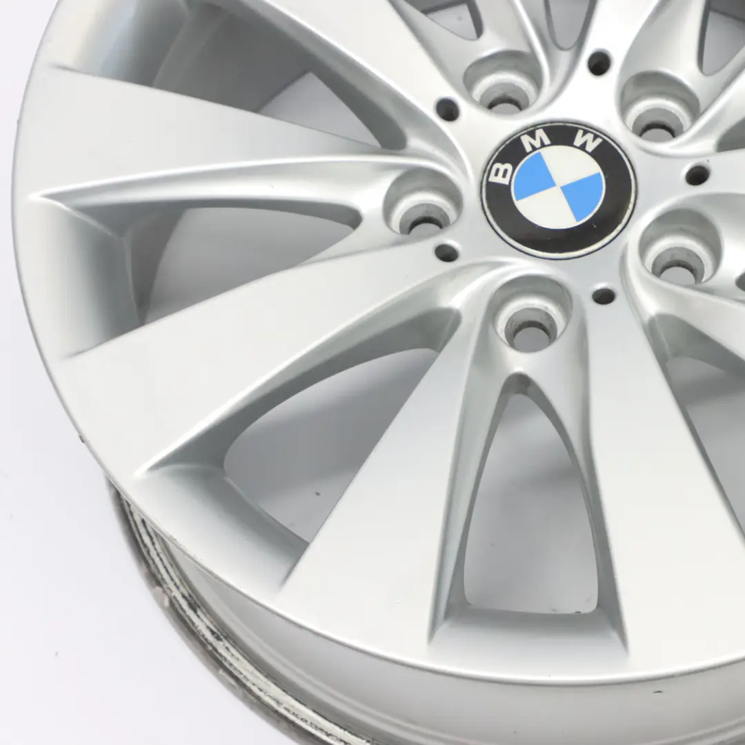 BMW F30 F31 F32 Silver Alloy Wheel Rim 17" V Spoke 413 7,5J ET:37 - SKU 6796240-1 - Part number 6796240