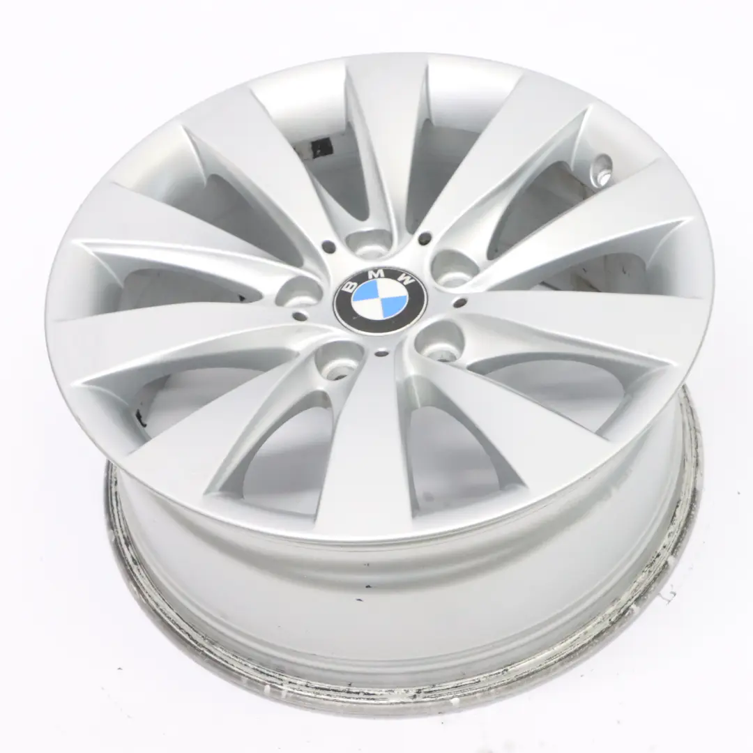 BMW F30 F31 F32 Silberne Leichtmetall felge 17" V Speiche 413 7,5J ET:37 - SKU 6796240-1 - Teilenummer 6796240