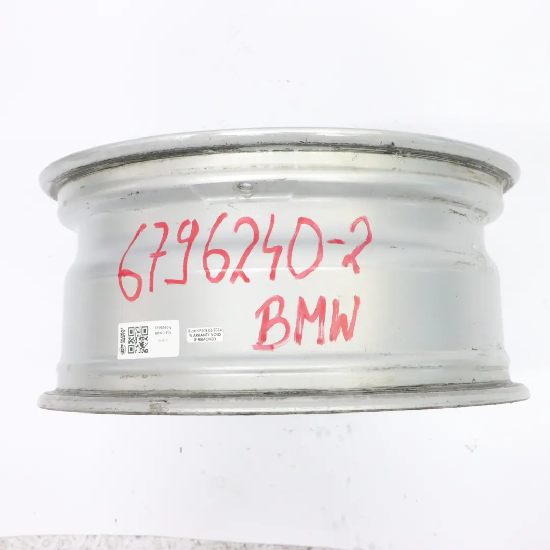 llanta de aleación de plata 17 "V Spoke 413 7,5J ET:37 para BMW F30 F31 F32 con número de pieza 6796240 BMW F30 F31 F32 llanta de aleación de plata 17 "V Spoke 413 7,5J ET:37 - SKU 6796240-2 - Número de pieza 6796240