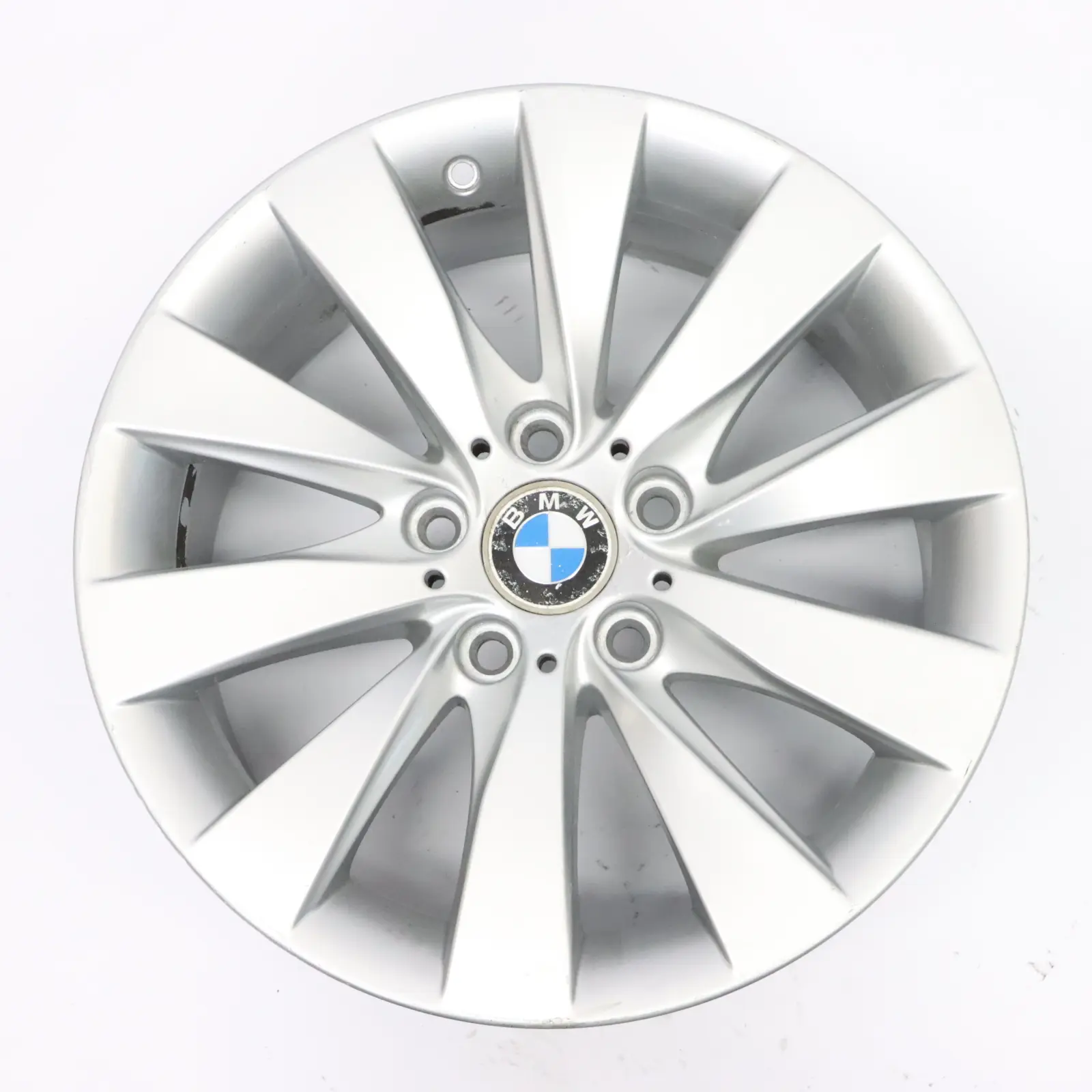 BMW F30 F31 F32 Cerchio in lega argento 17" V Spoke 413 7,5J ET:37 6796240