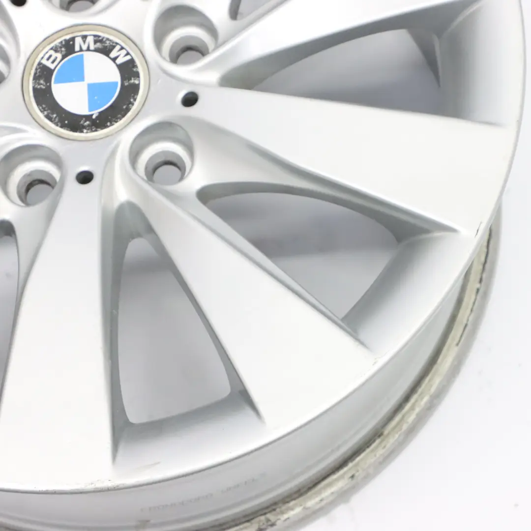 BMW F30 F31 F32 Silver Alloy Wheel Rim 17" V Spoke 413 7,5J ET:37 - SKU 6796240-2 - Part number 6796240