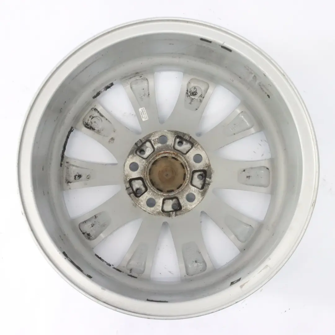 BMW F30 F31 F32 Silver Alloy Wheel Rim 17" V Spoke 413 7,5J ET:37 - SKU 6796240-3 - Part number 6796240