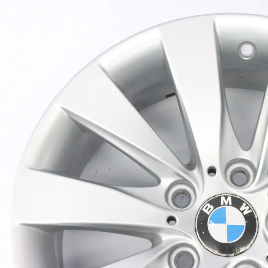 BMW F30 F31 F32 Silver Alloy Wheel Rim 17" V Spoke 413 7,5J ET:37 - SKU 6796240-3 - Part number 6796240