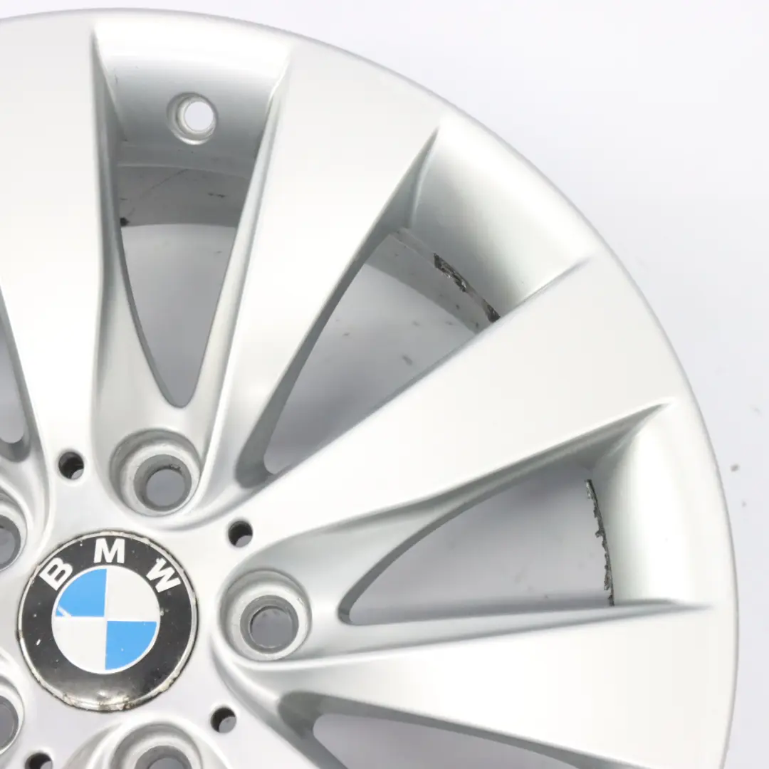 BMW F30 F31 F32 Silver Alloy Wheel Rim 17" V Spoke 413 7,5J ET:37 - SKU 6796240-3 - Part number 6796240