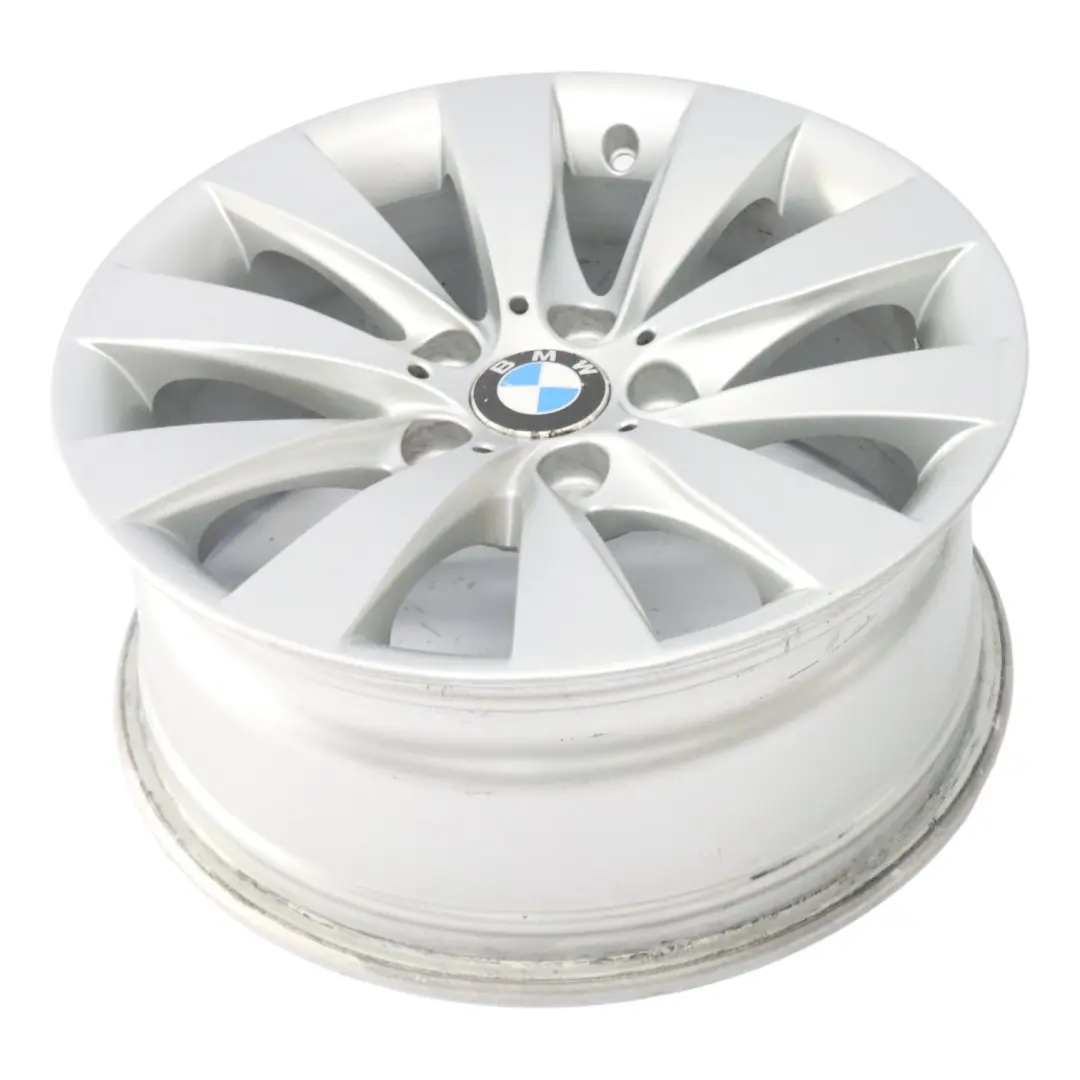 BMW F30 F31 F32 Silver Alloy Wheel Rim 17" V Spoke 413 7,5J ET:37 - SKU 6796240-3 - Part number 6796240
