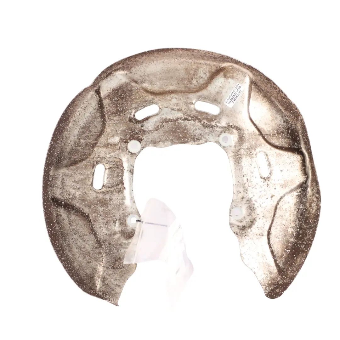 Brake Disc Plate BMW F45 F46 Mini F54 F60 Rear Left Right N/O/S Wheel Protection to with Part number 6799740 Brake Disc Plate BMW F45 F46 Mini F54 F60 Rear Left Right N/O/S Wheel Protection - SKU 6799740 - Part number 6799740