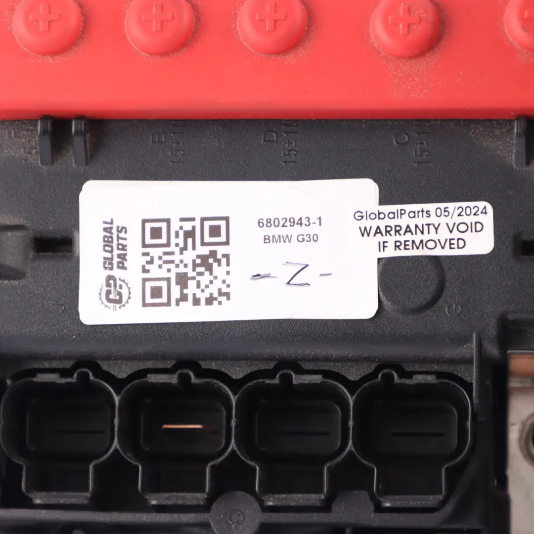 Positive Fuse Battery Distribution Terminal Rear to Battery Box BMW G30 G31 with Part number 6802943 Battery Box BMW G30 G31 Positive Fuse Battery Distribution Terminal Rear - SKU 6802943-1 - Part number 6802943