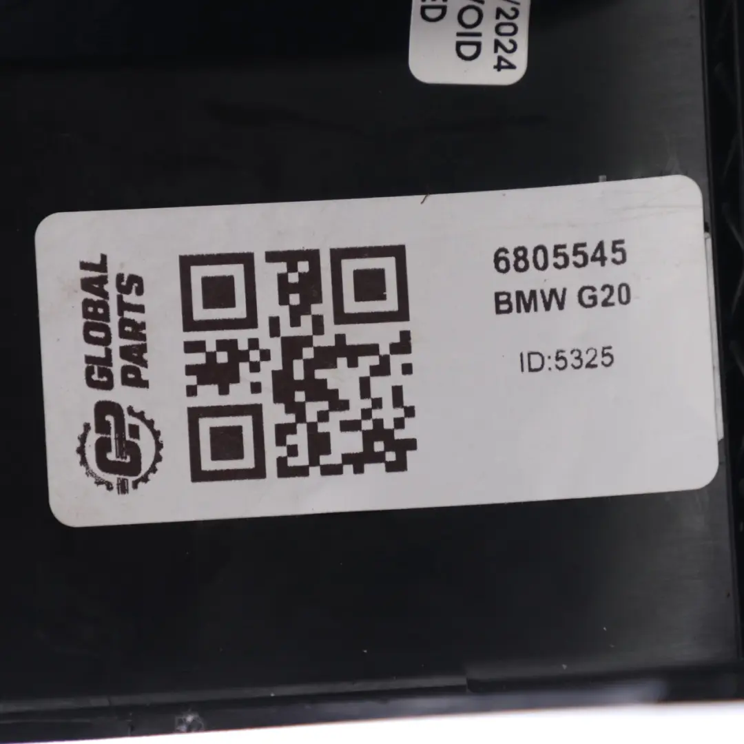 Garniture de colonne de direction BMW G20 G21 Couvercle supérieur Noir pour à propos du numéro de pièce 6805545 Garniture de colonne de direction BMW G20 G21 Couvercle supérieur Noir - SKU 6805545 - Numéro de pièce 6805545