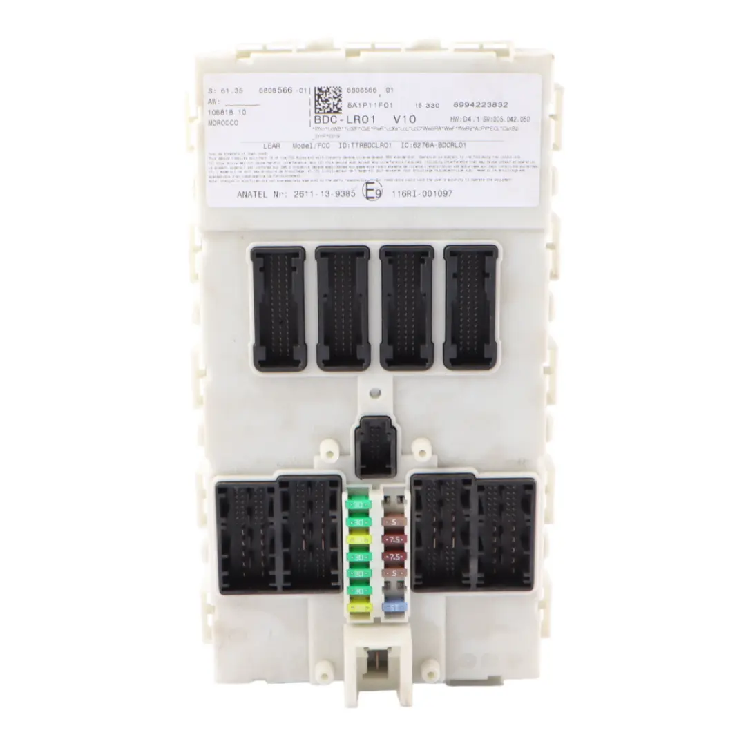 Body Control Comfort Module Unit BDC FEM ECU LR01 to BMW F45 X1 F48 I01 with Part number 6808566 BMW F45 X1 F48 I01 Body Control Comfort Module Unit BDC FEM ECU LR01 - SKU 6808566 - Part number 6808566