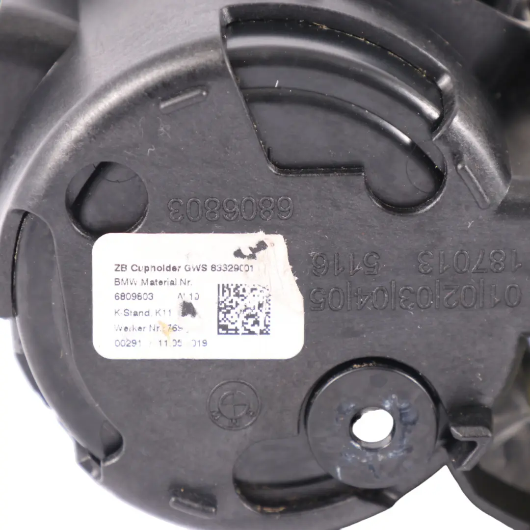  Portavasos BMW G20 G21 Consola Central Almacenamiento Ligter Enchufe USB - SKU 6809803 - Número de pieza 6809803