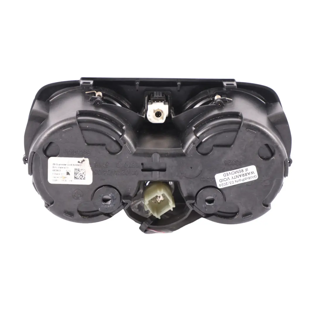  Porte-gobelet BMW G20 G21 Console Centrale Rangement Prise USB - SKU 6809803 - Numéro de pièce 6809803