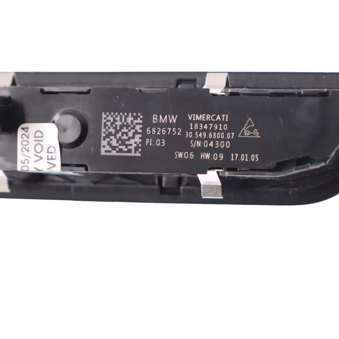 Seat Memory Switch BMW G30 G31 Front Left N/S Control Panel Massage - SKU 6826752 - Part number 6826752