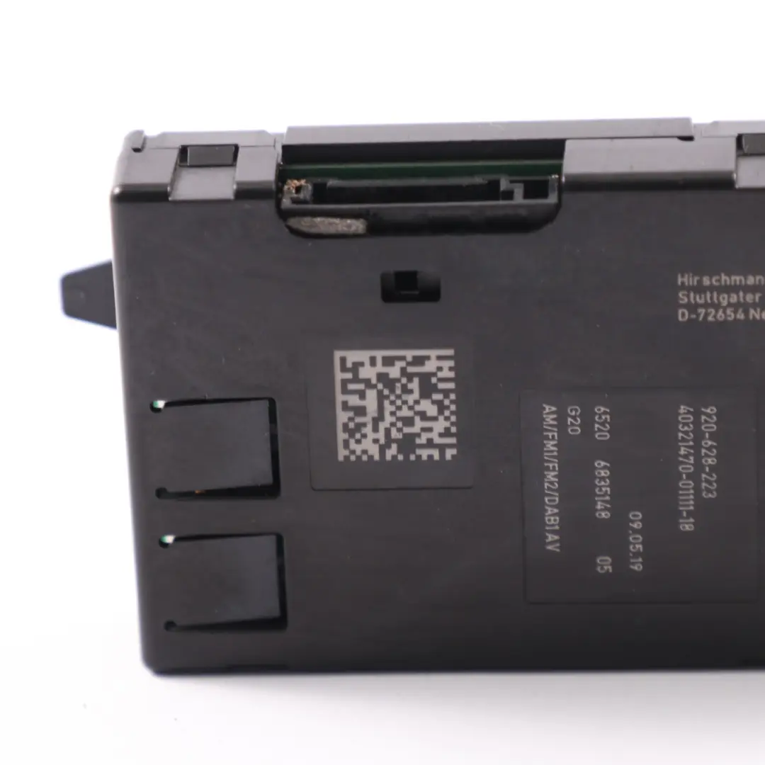 Antenna Amplificatore Trappola Circuito Audio Modulo Filtro per BMW G20 con numero di parte 6835148 BMW G20 Antenna Amplificatore Trappola Circuito Audio Modulo Filtro - SKU 6835148 - Numero di parte 6835148