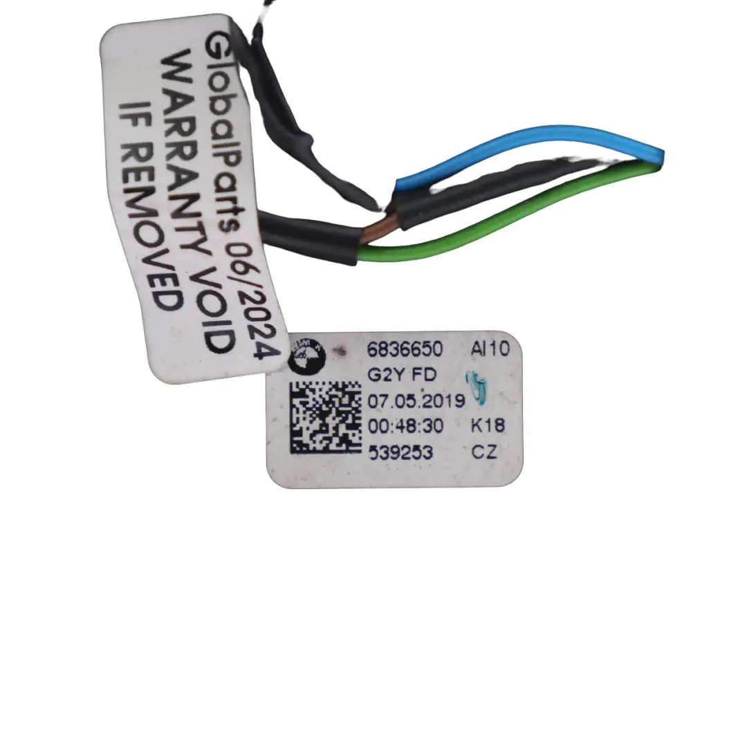 BMW G20 G21 Kratki Nawiewu Tunelu Tylne Czarne - SKU 6836650 - Numer Części 6836650
