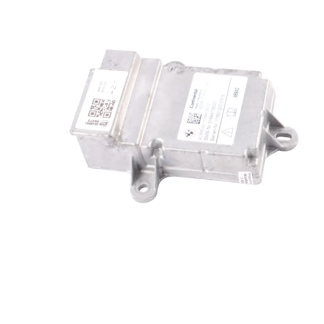 Airbag Crash Control Unit Air Bag Module Continental to BMW G11 G30 with Part number 6841350 BMW G11 G30 Airbag Crash Control Unit Air Bag Module Continental - SKU 6841350 - Part number 6841350