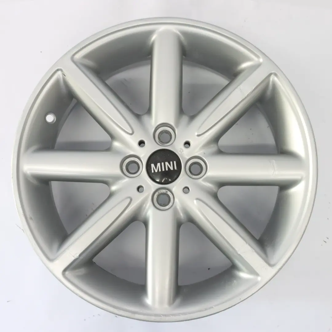 Mini Cooper One R55 R56 R57 R58 Silver Alloy Wheel Rim 17" ET:48 7J - SKU 6850503-2 - Part number 6850503