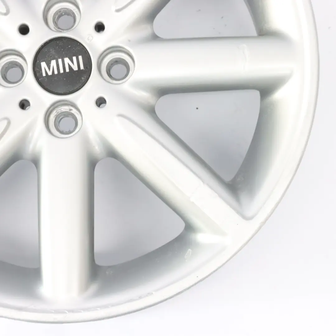 Mini Cooper One R55 R56 R57 R58 Jante alliage argentée 17" ET:48 7J - SKU 6850503-2 - Numéro de pièce 6850503