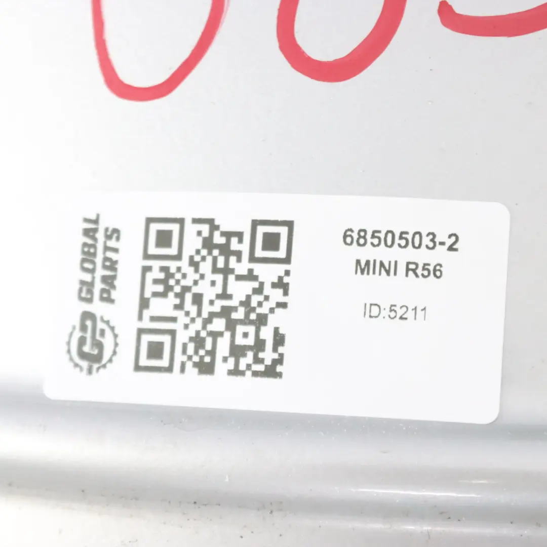 Mini Cooper One R55 R56 R57 R58 Silberne Alufelge Alu Felge 17" ET:48 7J - SKU 6850503-2 - Teilenummer 6850503