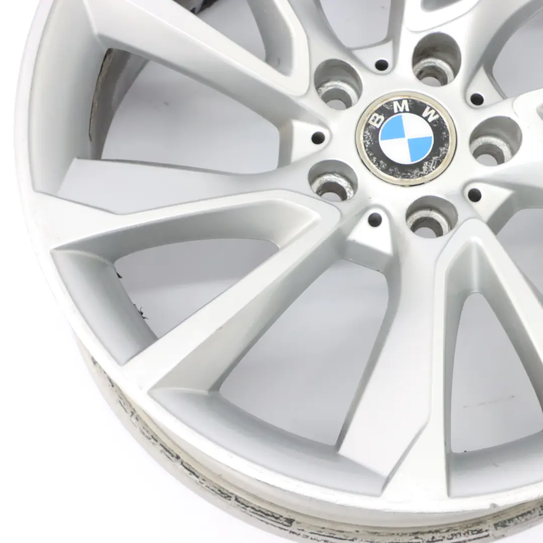 Front Wheel Alloy Rim 19" Turbine Styling 389 8J ET:30 to BMW F34 GT Silver with Part number 6854677 BMW F34 GT Silver Front Wheel Alloy Rim 19" Turbine Styling 389 8J ET:30 - SKU 6854677-1 - Part number 6854677