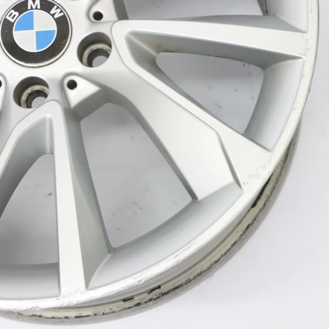 Alloy Rim 19" Turbine Styling 389 9J ET:42 to BMW F34 GT Silver Rear Wheel with Part number 6854678 BMW F34 GT Silver Rear Wheel Alloy Rim 19" Turbine Styling 389 9J ET:42 - SKU 6854678-1 - Part number 6854678