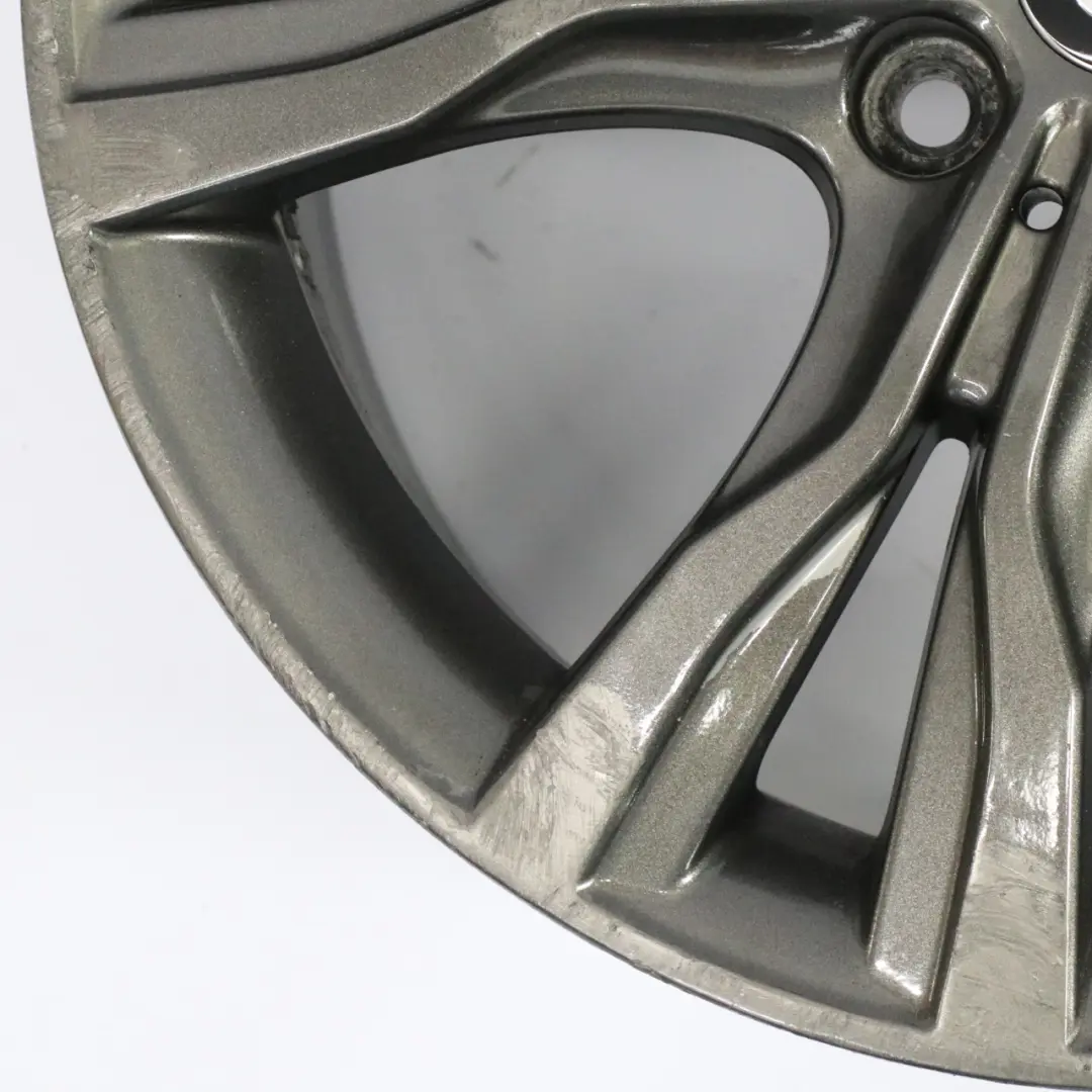 Ferric Grey Alloy Wheel Rim 18" Y Spoke 484 ET:57 8J to BMW F45 F46 with Part number 6855093 BMW F45 F46 Ferric Grey Alloy Wheel Rim 18" Y Spoke 484 ET:57 8J - SKU 6855093-1 - Part number 6855093