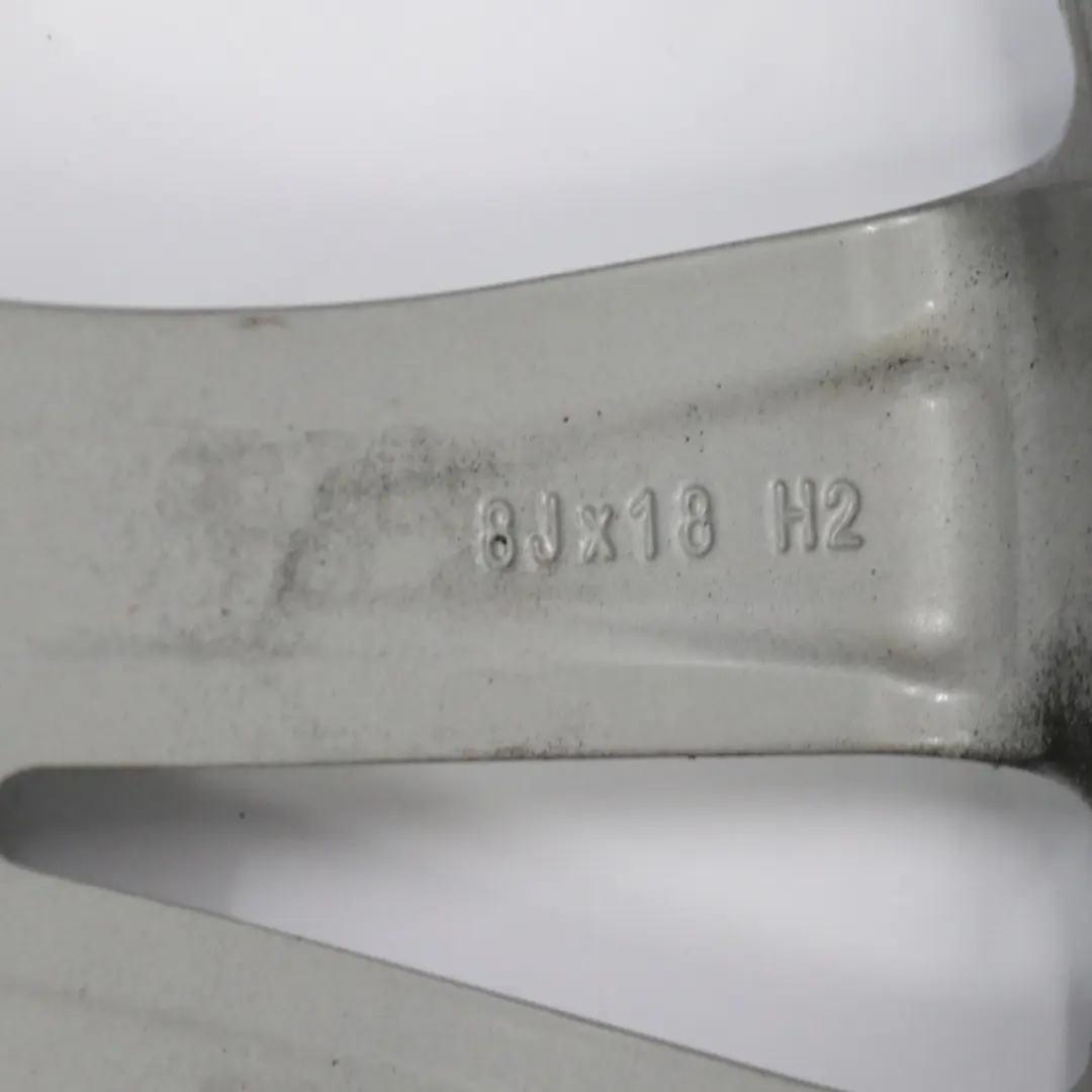 BMW F45 F46 Gris Férrico Llanta de aleación de 18 "Y Spoke 484 ET:57 8J - SKU 6855093-2 - Número de pieza 6855093