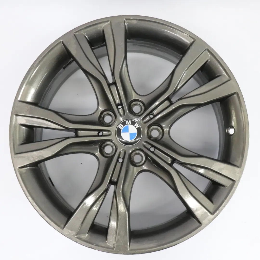 BMW F45 F46 Jante en alliage gris ferrique 18" Y Spoke 484 ET:57 8J - SKU 6855093-2 - Numéro de pièce 6855093