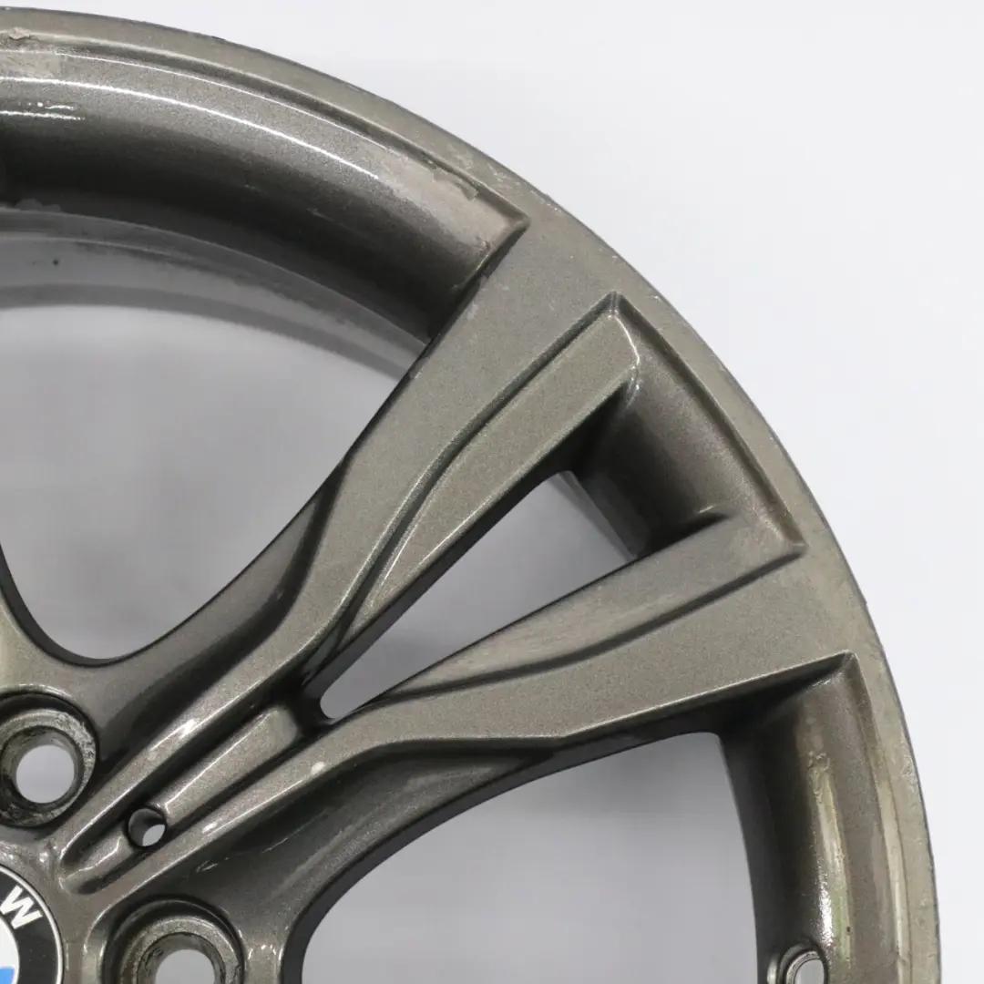 BMW F45 F46 Cerchio in lega grigio ferrico 18" Y Spoke 484 ET:57 8J - SKU 6855093-2 - Numero di parte 6855093