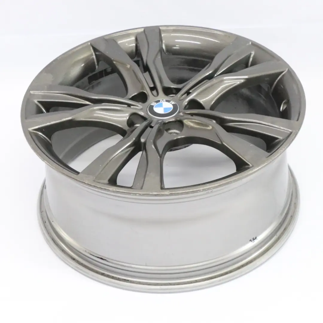 BMW F45 F46 Ferric Szara Felga Aluminiowa 18" Y Spoke 484 ET:57 8J - SKU 6855093-2 - Numer Części 6855093