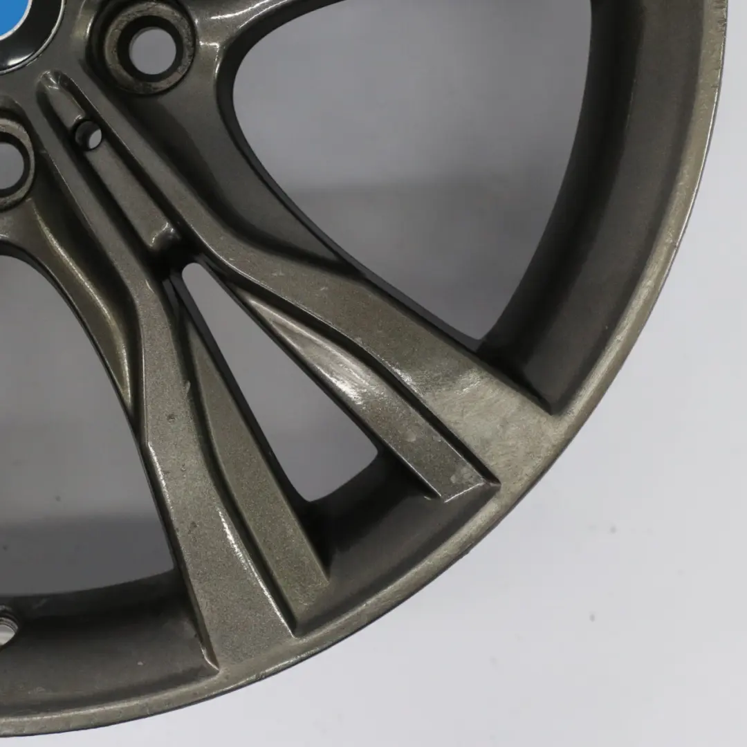 Ferric Grey Alloy Wheel Rim 18" Y Spoke 484 ET:57 8J to BMW F45 F46 with Part number 6855093 BMW F45 F46 Ferric Grey Alloy Wheel Rim 18" Y Spoke 484 ET:57 8J - SKU 6855093-3 - Part number 6855093