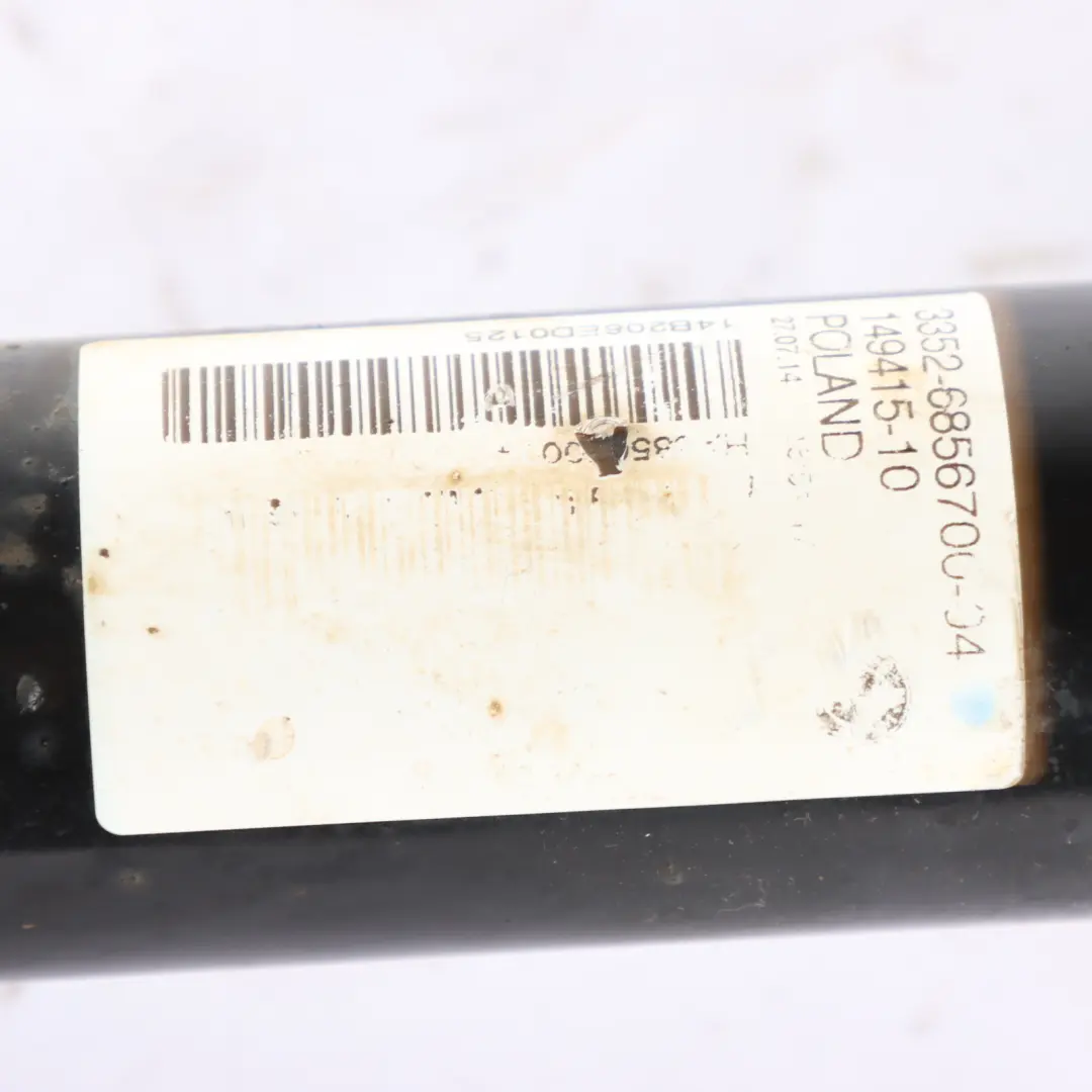 Strut BMW F20 LCI F21 M135i Shock Absorber Rear Left Right to Spring with Part number 6856700 Spring Strut BMW F20 LCI F21 M135i Shock Absorber Rear Left Right - SKU 6856700 - Part number 6856700