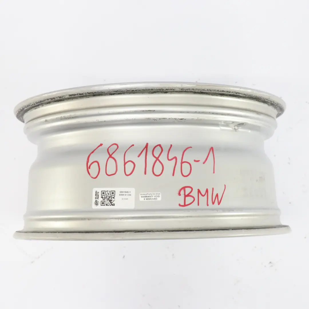 BMW X1 E84 Jante en alliage argenté 17" V Spoke 621 ET:34 7,5J - SKU 6861846-1 - Numéro de pièce 6861846