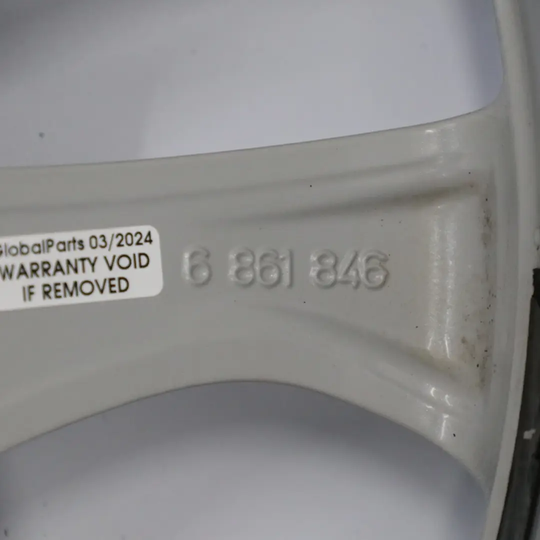 BMW X1 E84 Cerchio in lega argento 17" V Spoke 621 ET:34 7,5J - SKU 6861846-1 - Numero di parte 6861846