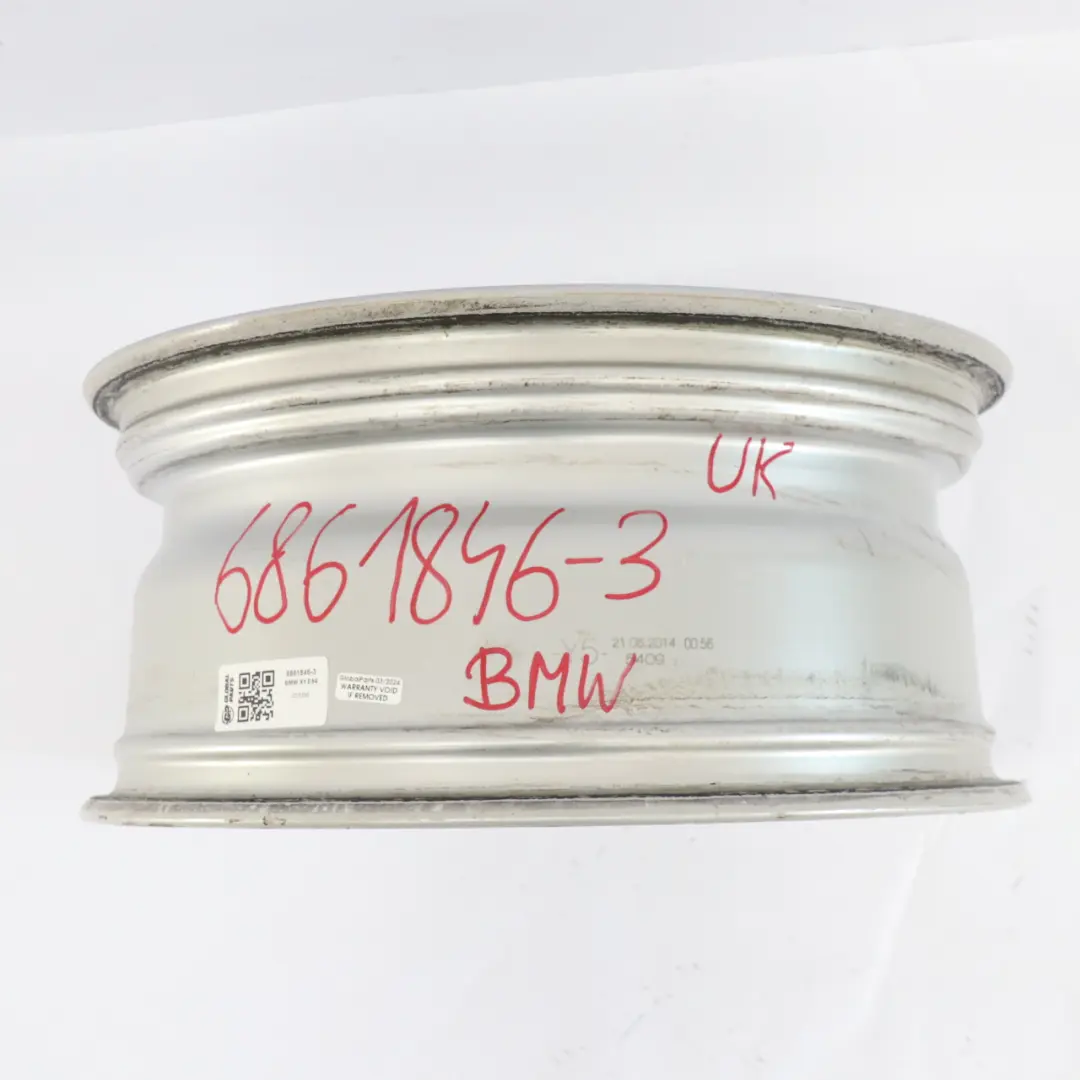 Alloy Wheel Rim 17" V Spoke 621 ET:34 7,5J to BMW X1 E84 Silver with Part number 6861846 BMW X1 E84 Silver Alloy Wheel Rim 17" V Spoke 621 ET:34 7,5J - SKU 6861846-3 - Part number 6861846