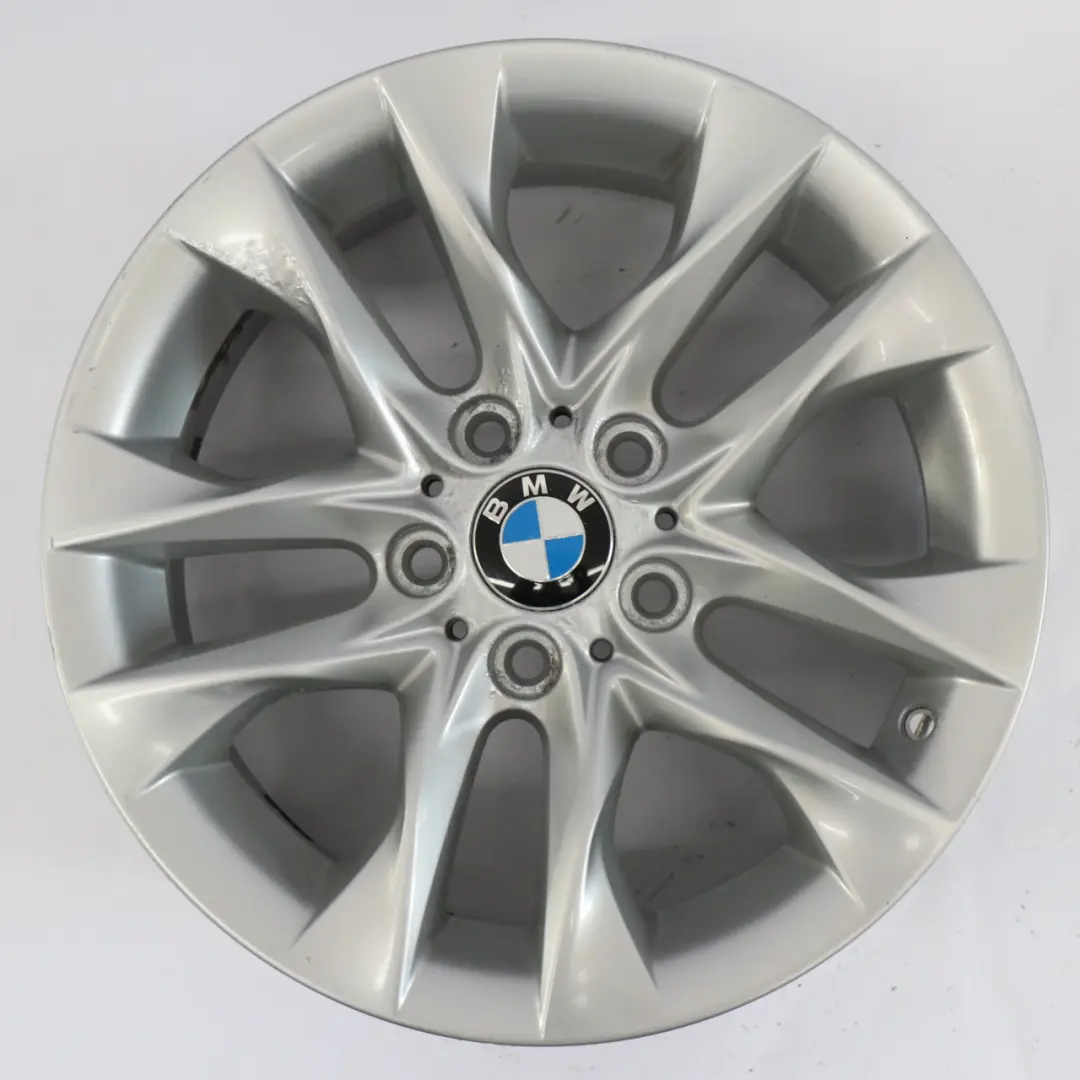Alloy Wheel Rim 17" V Spoke 621 ET:34 7,5J to BMW X1 E84 Silver with Part number 6861846 BMW X1 E84 Silver Alloy Wheel Rim 17" V Spoke 621 ET:34 7,5J - SKU 6861846-3 - Part number 6861846