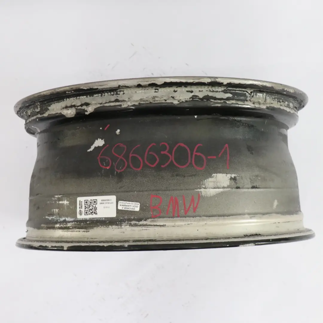 Grau Leicht metall felge 18" V-Speiche 658 8J ET:34 für BMW F30 F31 F34 LCI mit Teilenummer 6866306 BMW F30 F31 F34 LCI Grau Leicht metall felge 18" V-Speiche 658 8J ET:34 - SKU 6866306-1 - Teilenummer 6866306