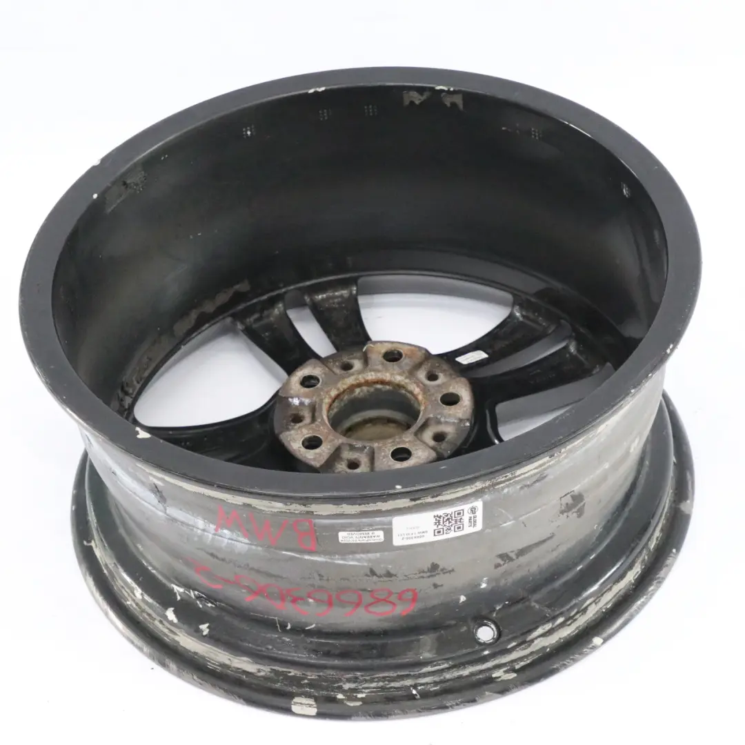 BMW F30 F31 F34 LCI Jante en alliage gris 18" V Spoke 658 8J ET:34 - SKU 6866306-2 - Numéro de pièce 6866306