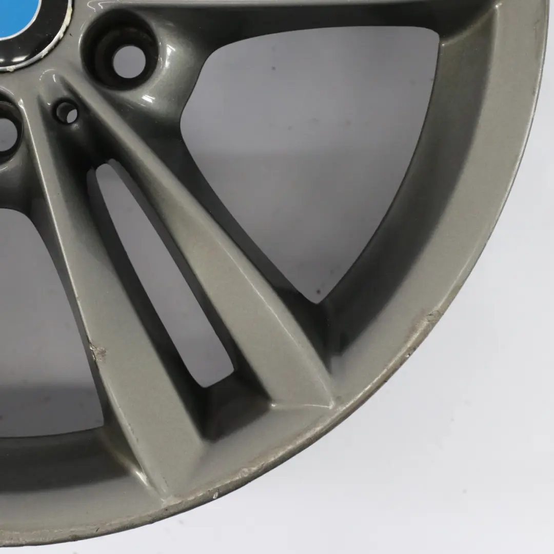 BMW F30 F31 F34 LCI Grey Alloy Wheel Rim 18" V Spoke 658 8J ET:34 - SKU 6866306-2 - Part number 6866306
