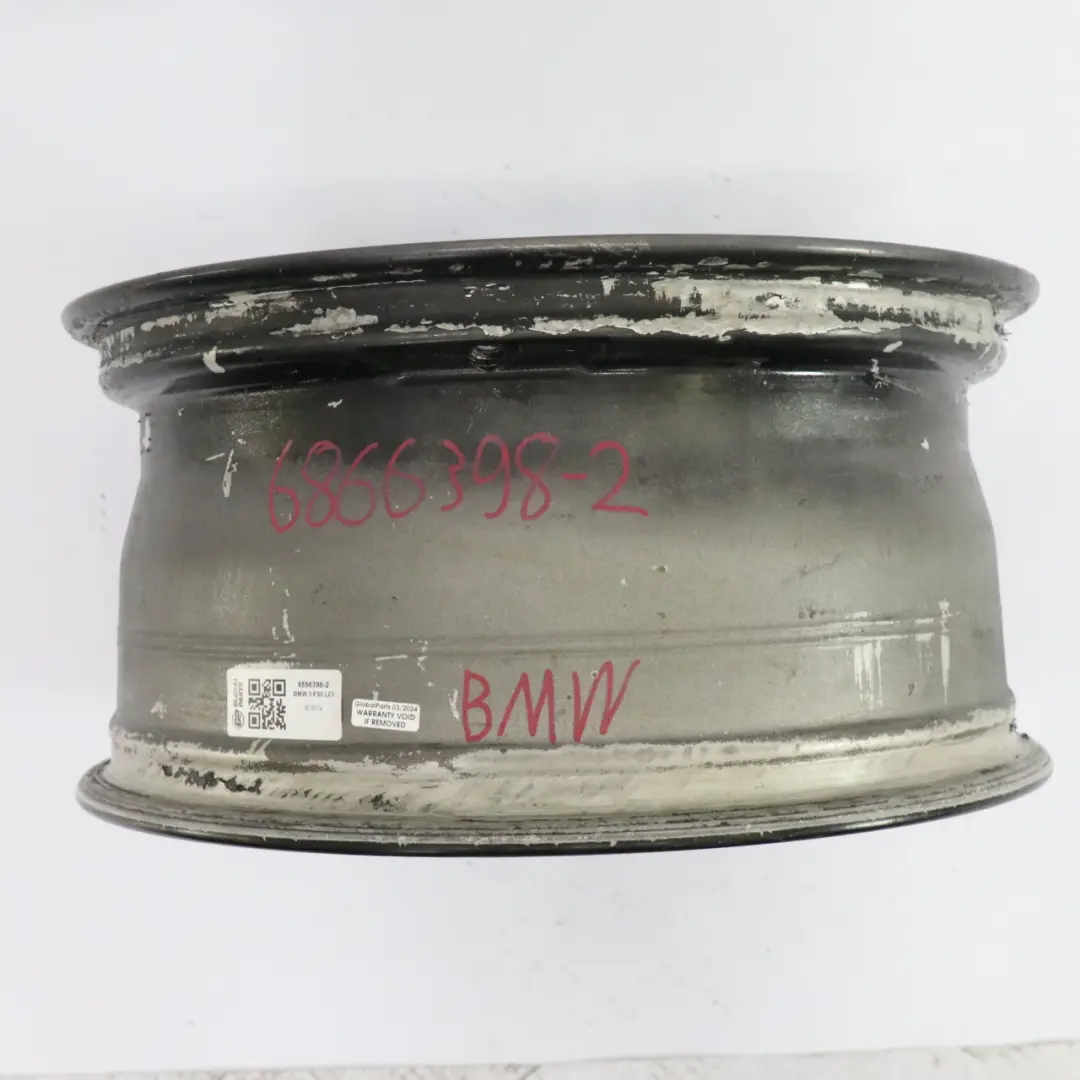 BMW F30 F31 LCI Cerchio lega posteriore grigio 18" V Spoke 8,5J ET:47 - SKU 6866398-2 - Numero di parte 6866398